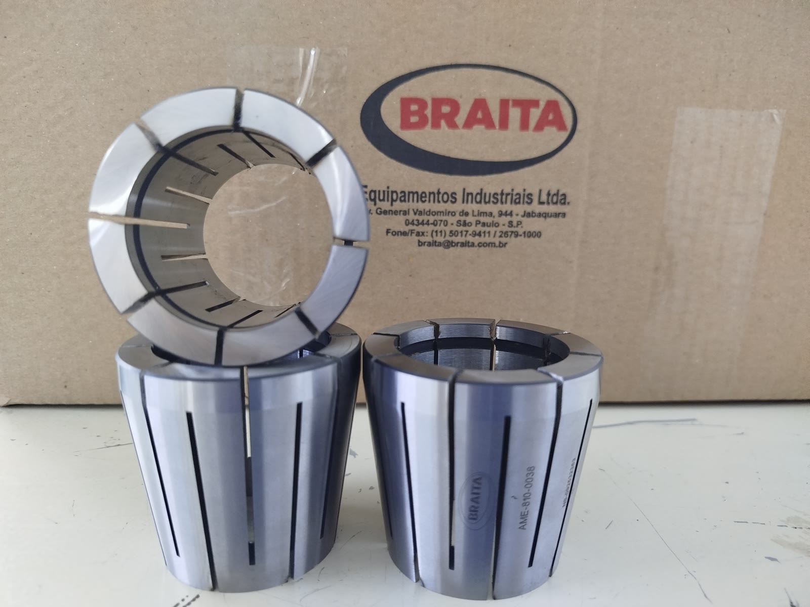 Pinças de fixação Braita
